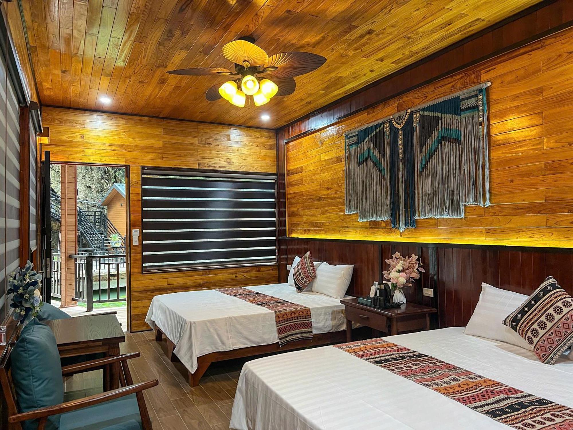 Tam Coc Central Bungalow-Hostel Vu Lam Zewnętrze zdjęcie
