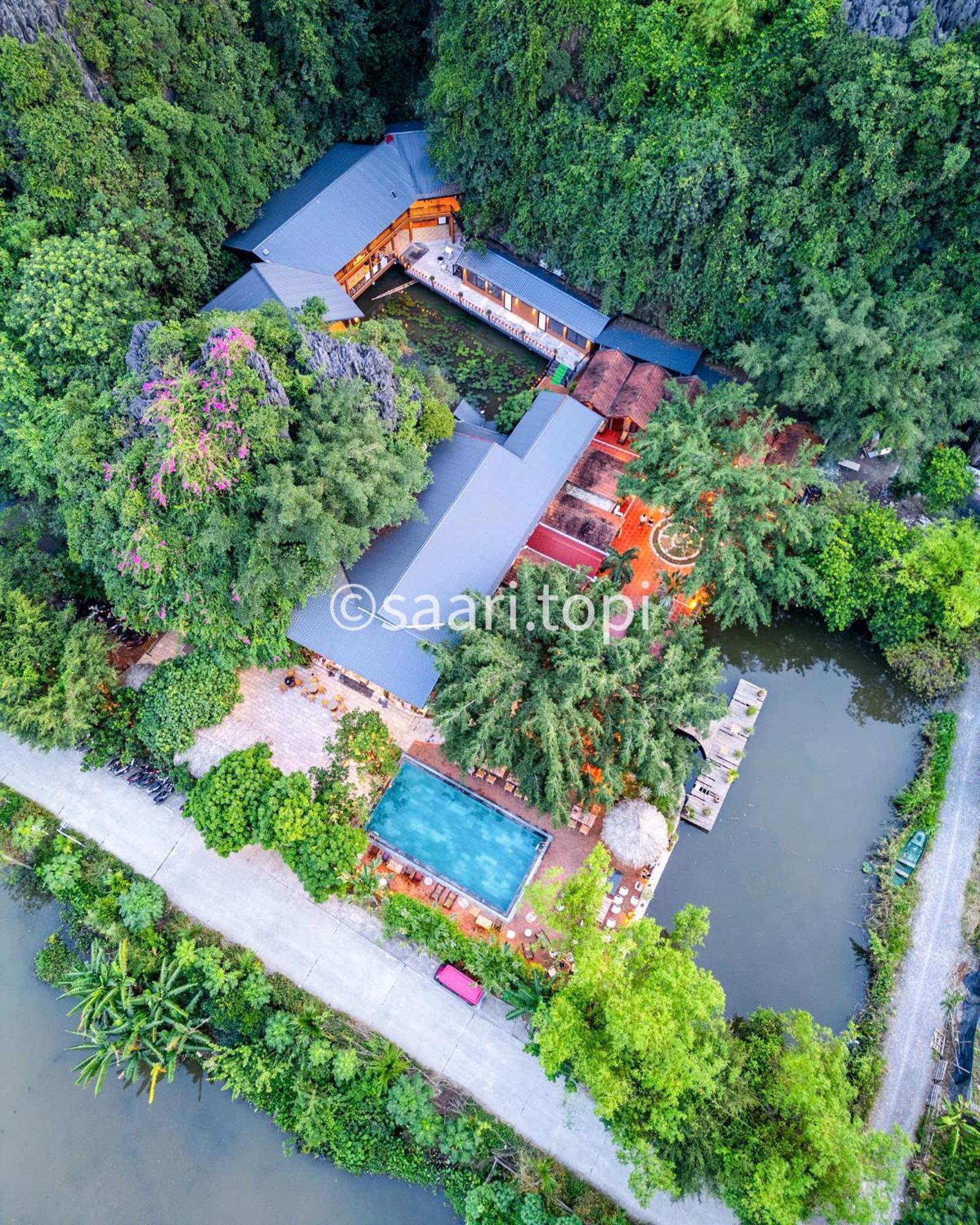 Tam Coc Central Bungalow-Hostel Vu Lam Zewnętrze zdjęcie
